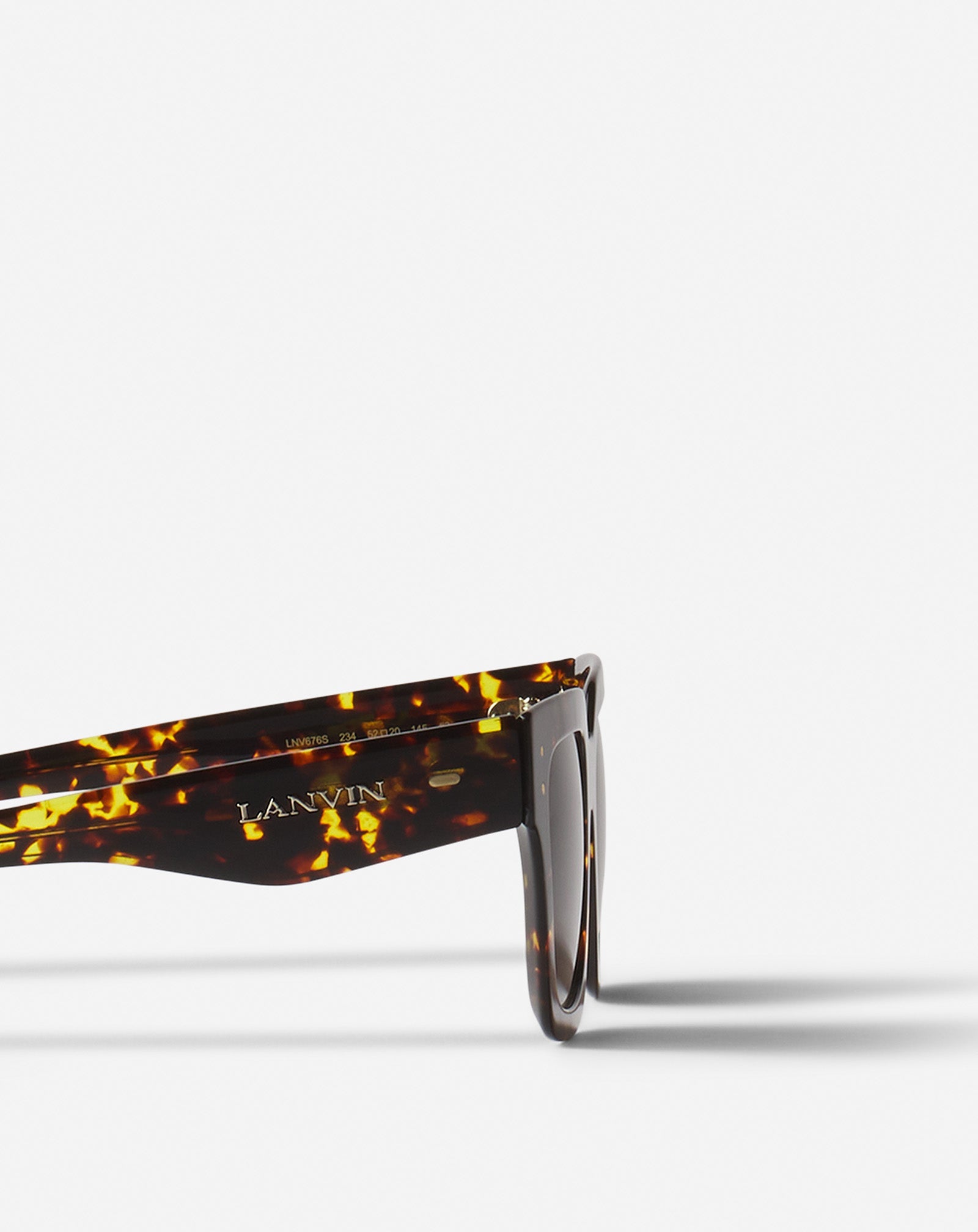 Transparent Lunettes Maxi Rectangle Lanvin Signature | Lanvin Women