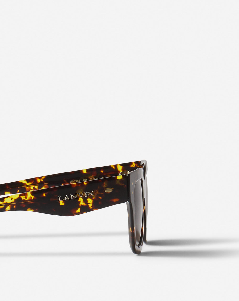 Transparent Lunettes Maxi Rectangle Lanvin Signature | Lanvin Women