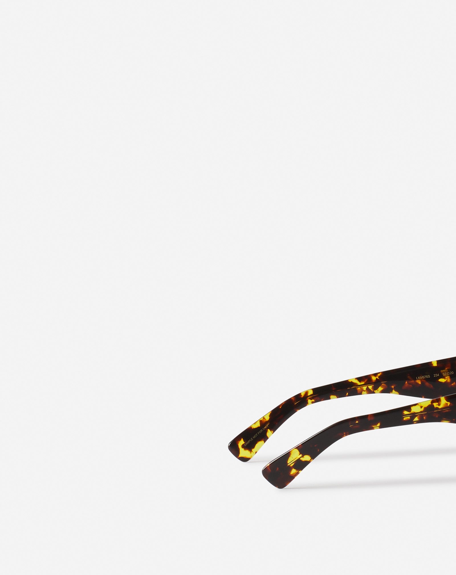 Transparent Lunettes Maxi Rectangle Lanvin Signature | Lanvin Women