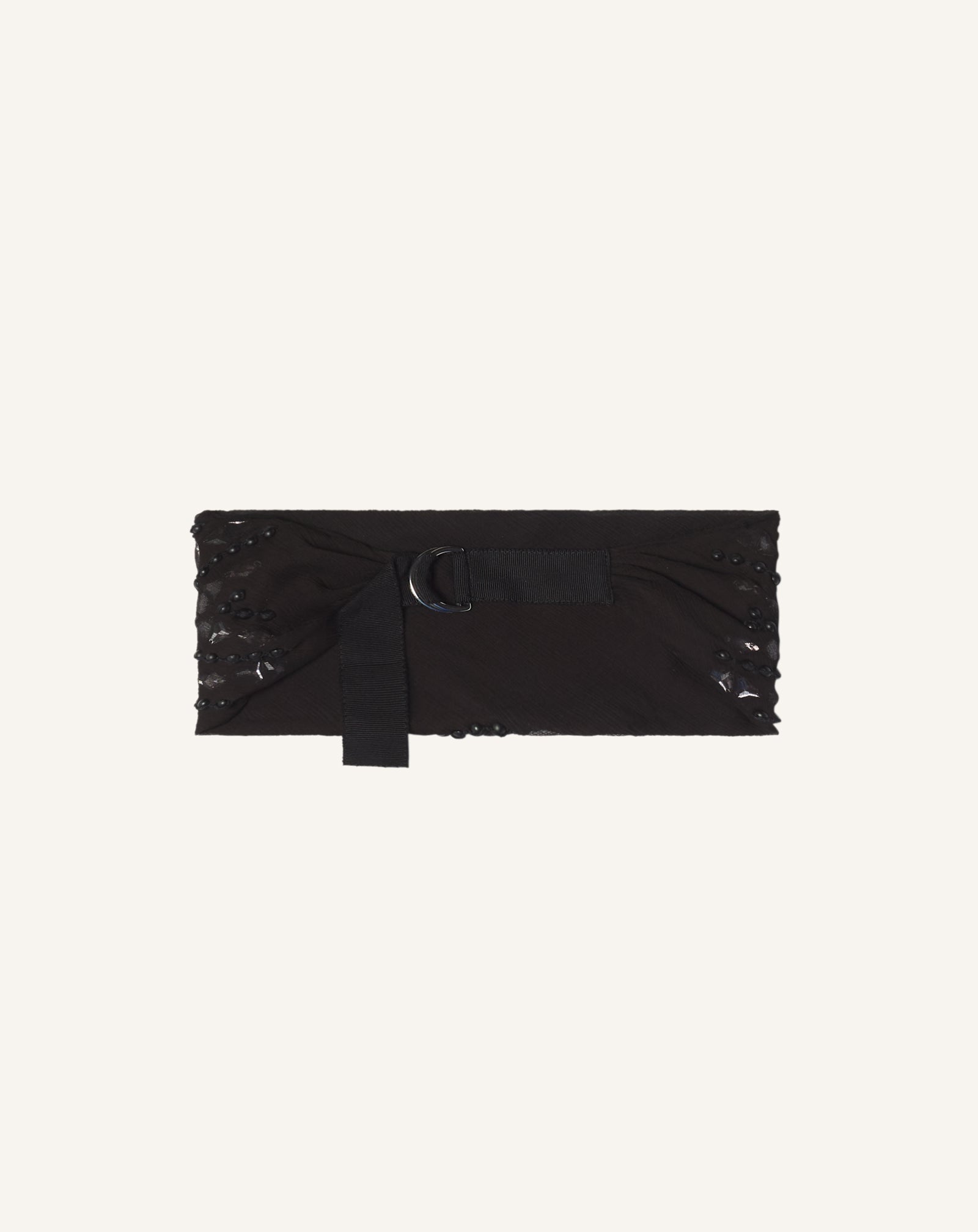 Bandeau Avec Broderies Black | Lanvin Women