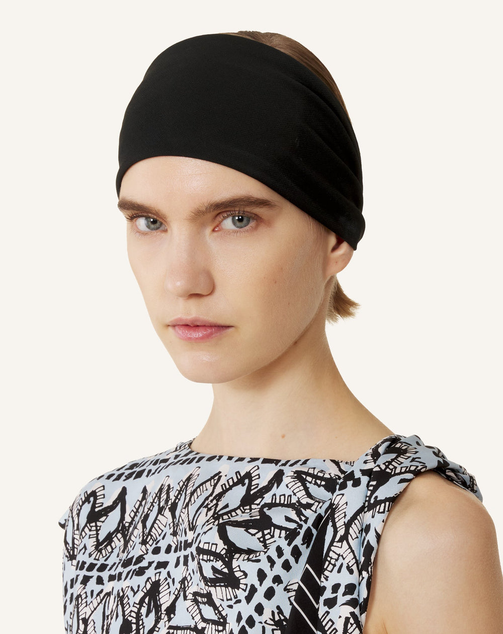Bandeau Avec Gros Grain Black | Lanvin Women