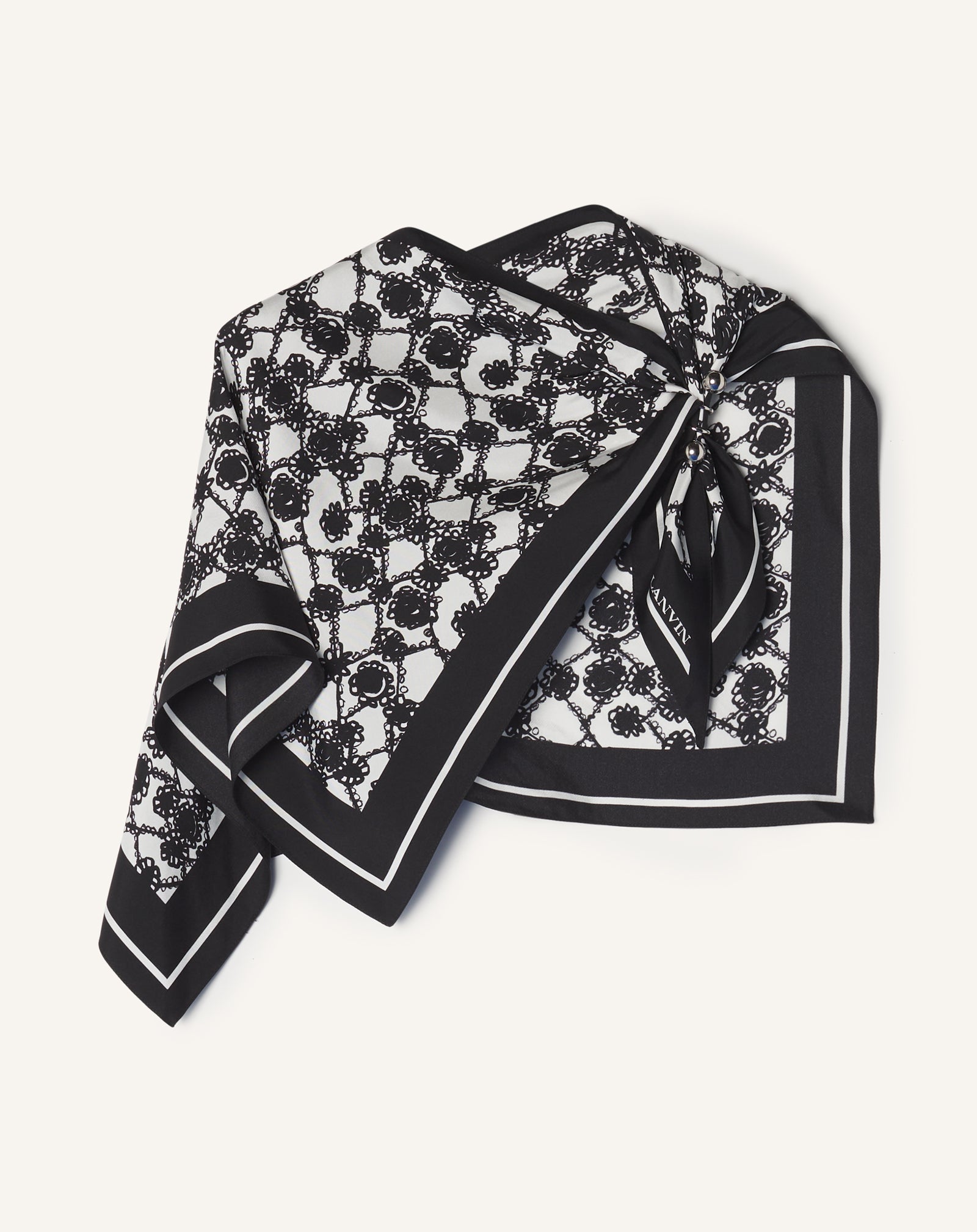 Top Bijou Motif Marguerites White | Lanvin Women