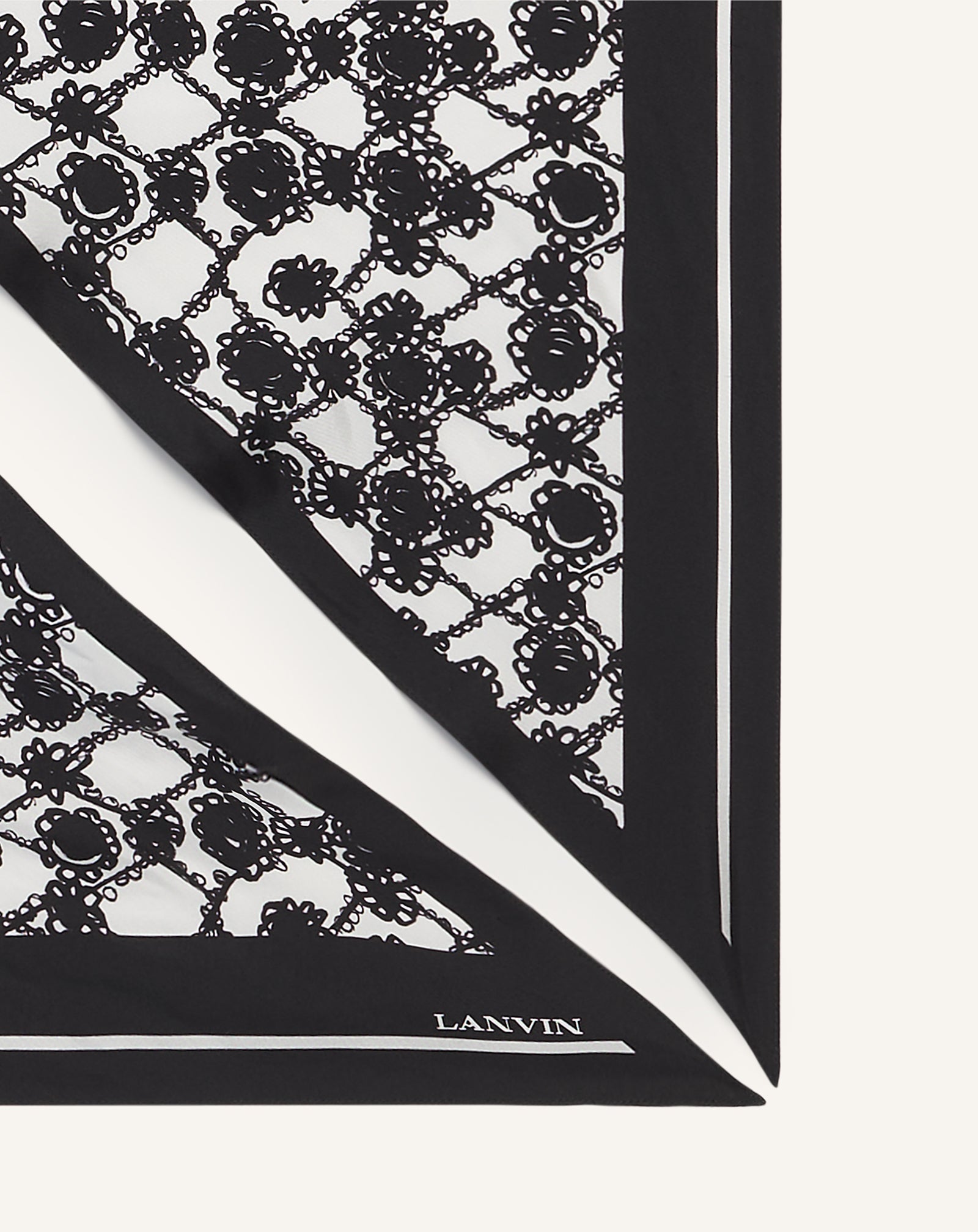 Top Bijou Motif Marguerites White | Lanvin Women