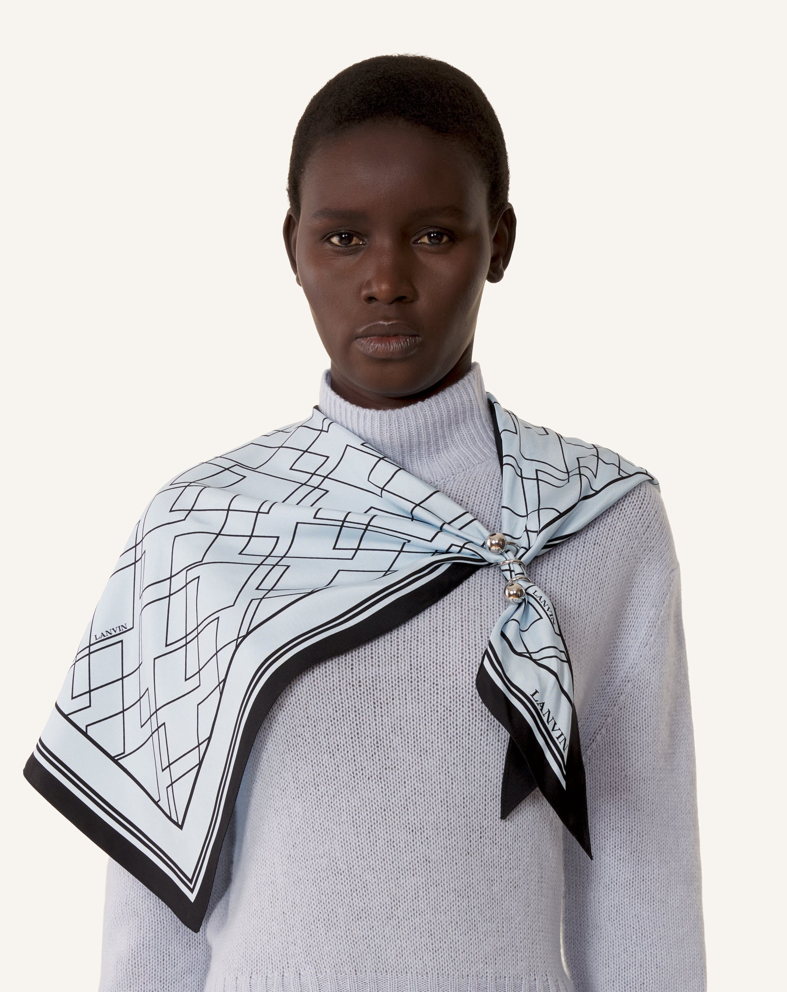 Top Bijou Motif Diamant Graphique | Lanvin Women
