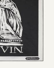 Grey Mother & Child Printed Silk Scarf | Lanvin Women