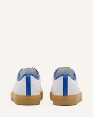 Blue Dbb1 Leather And Suede Sneakers | Lanvin Men
