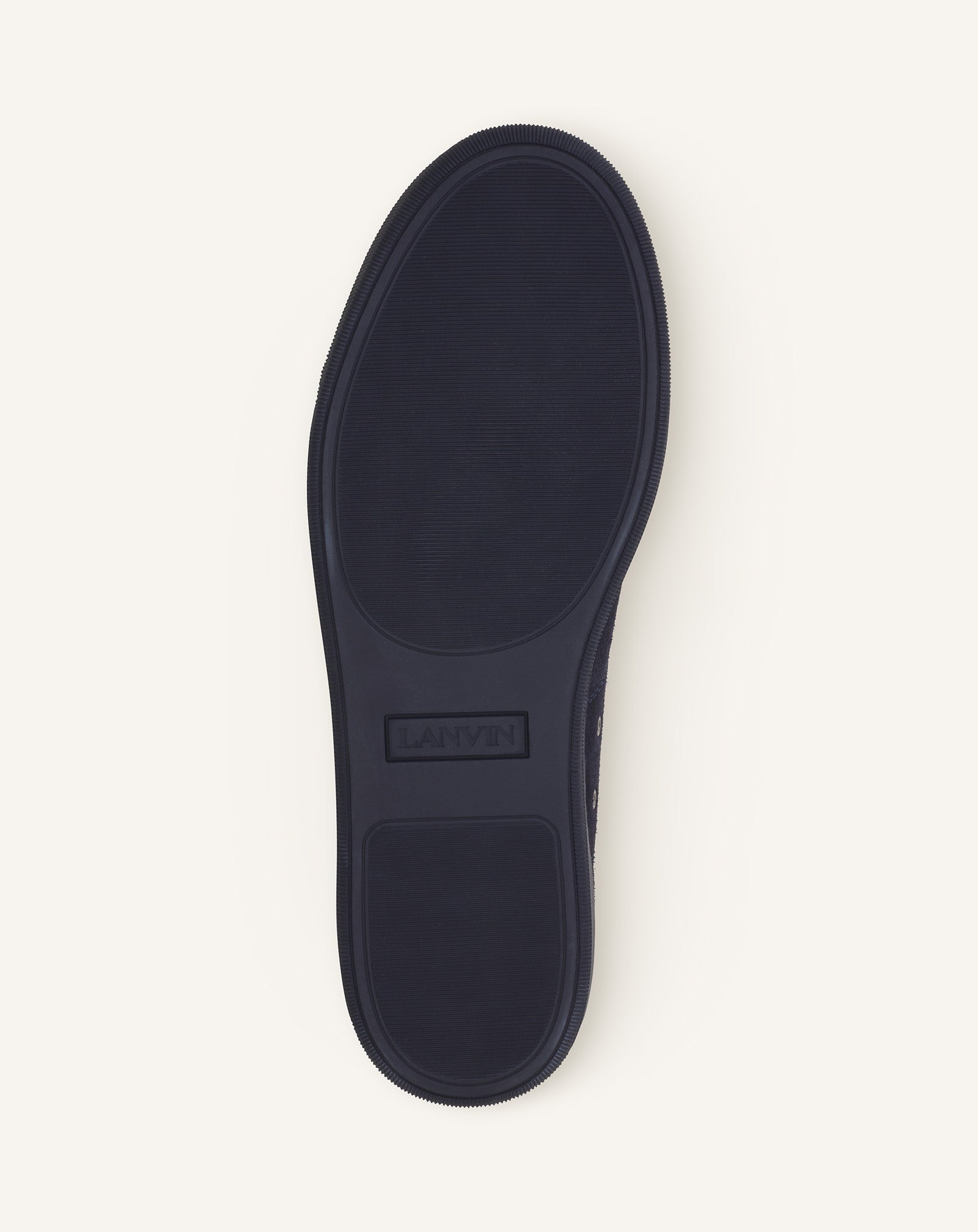 Blue Dbb1 Leather And Suede Sneakers | Lanvin Men