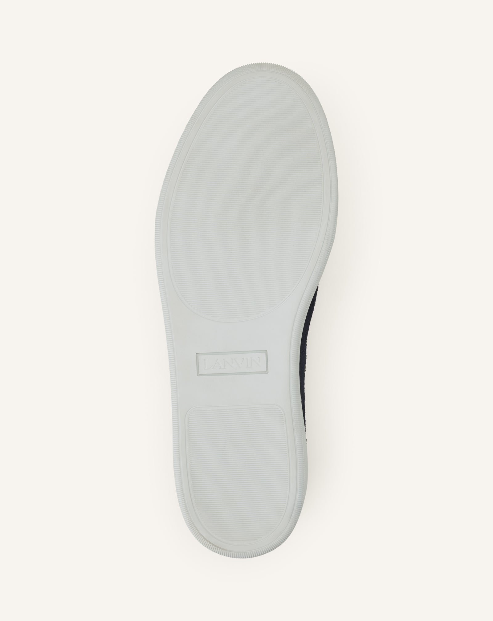 Blue Dbb1 Leather And Suede Sneakers | Lanvin Men