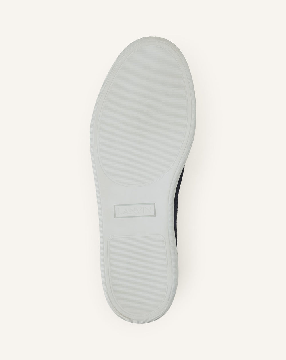 Blue Dbb1 Leather And Suede Sneakers | Lanvin Men