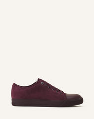 Brown Dbb1 Leather And Suede Sneakers | Lanvin Men