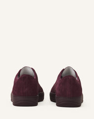 Brown Dbb1 Leather And Suede Sneakers | Lanvin Men