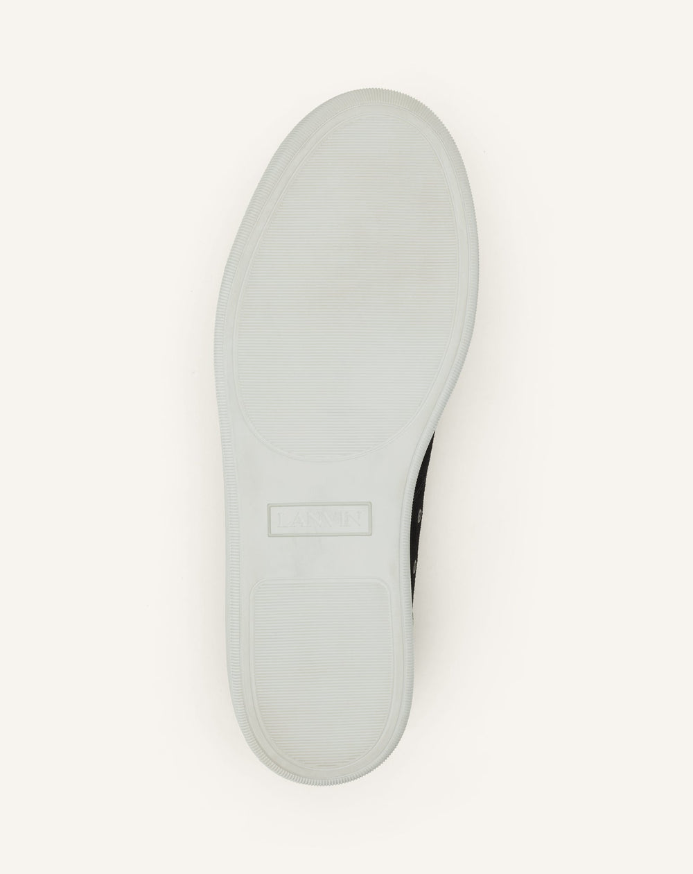 Black Dbb1 Sneakers In Suede And Patent Leather | Lanvin Men