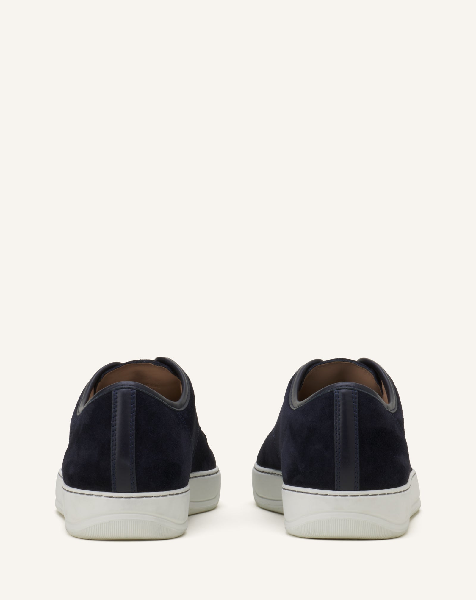 Blue Dbb1 Sneakers In Suede And Patent Leather | Lanvin Men