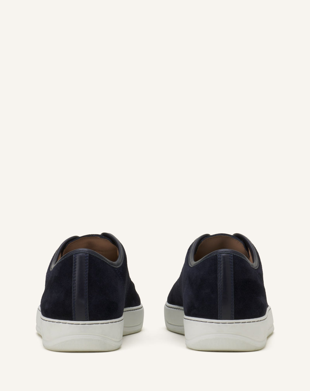 Blue Dbb1 Sneakers In Suede And Patent Leather | Lanvin Men