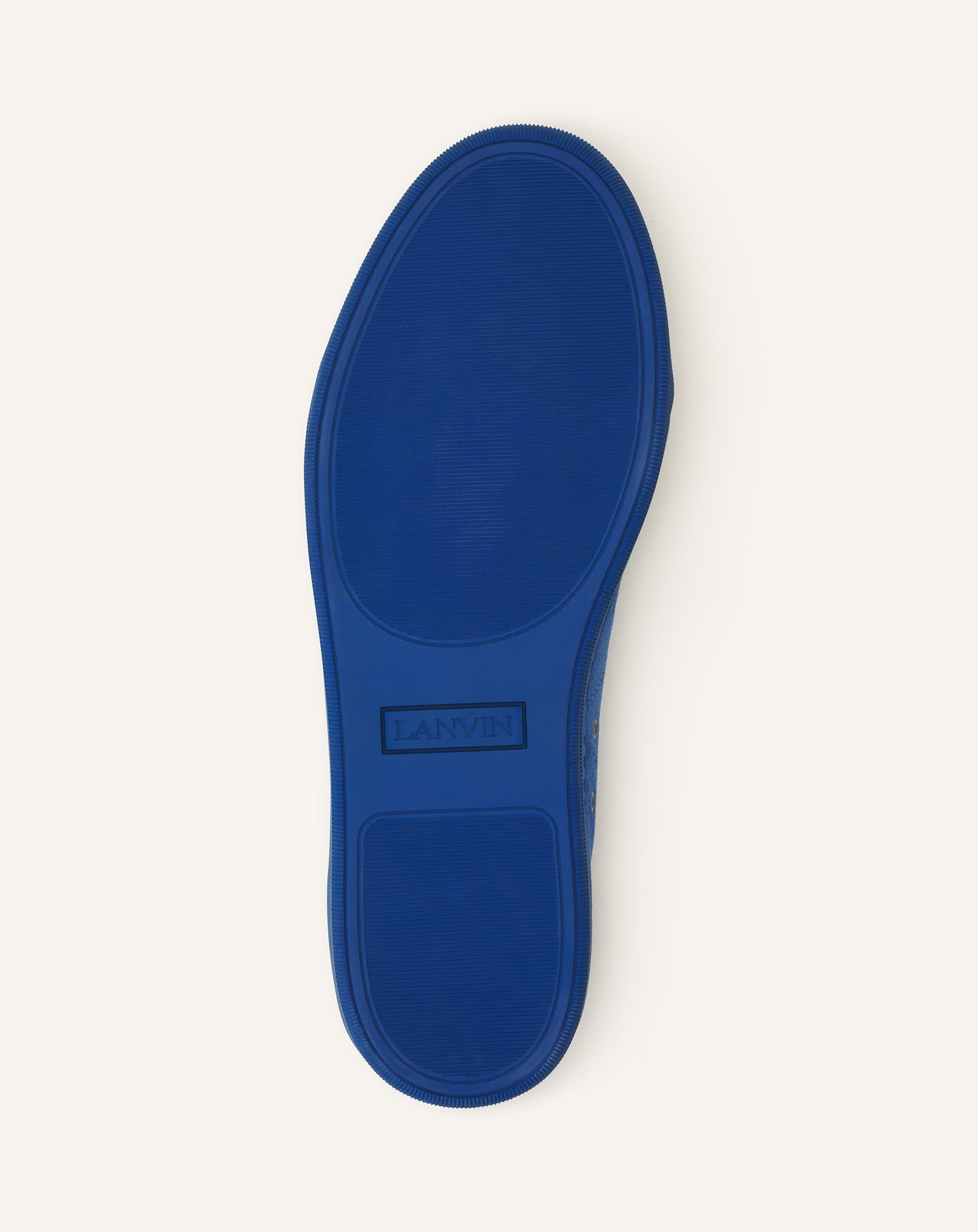 Blue Dbb1 Sneakers In Suede And Patent Leather | Lanvin Men