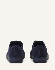 Blue Dbb1 Sneakers In Suede And Patent Leather | Lanvin Men