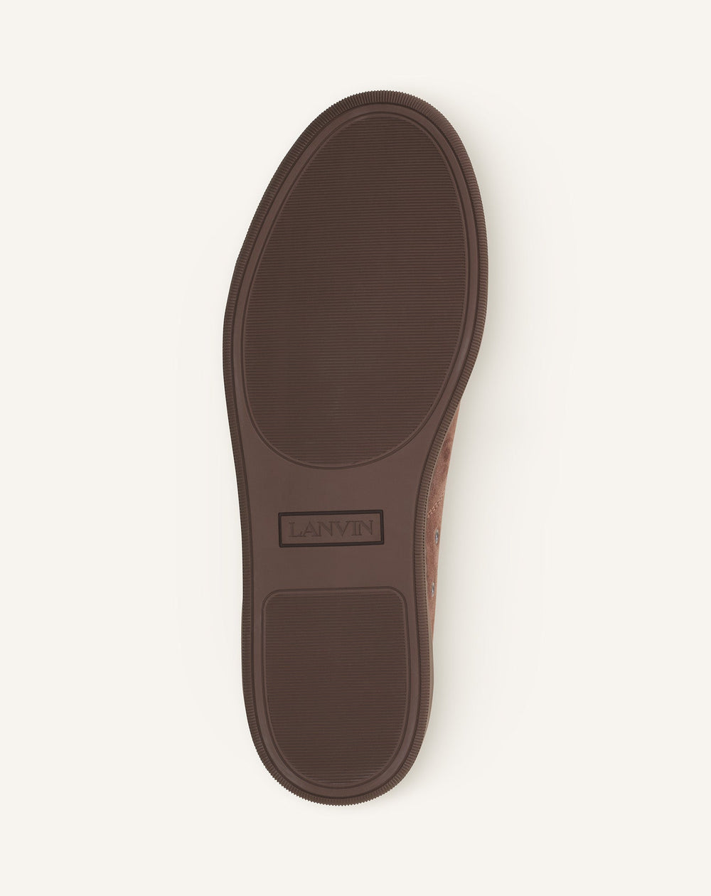 Brown Dbb1 Sneakers In Suede And Patent Leather | Lanvin Men