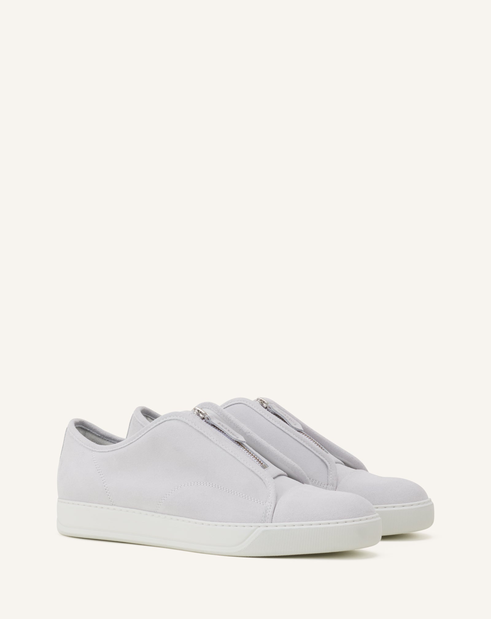 Sneakers Dbb1 Zip En Suede White | Lanvin Men