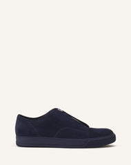 Sneakers Dbb1 Zip En Suede Blue | Lanvin Men