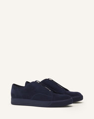 Sneakers Dbb1 Zip En Suede Blue | Lanvin Men
