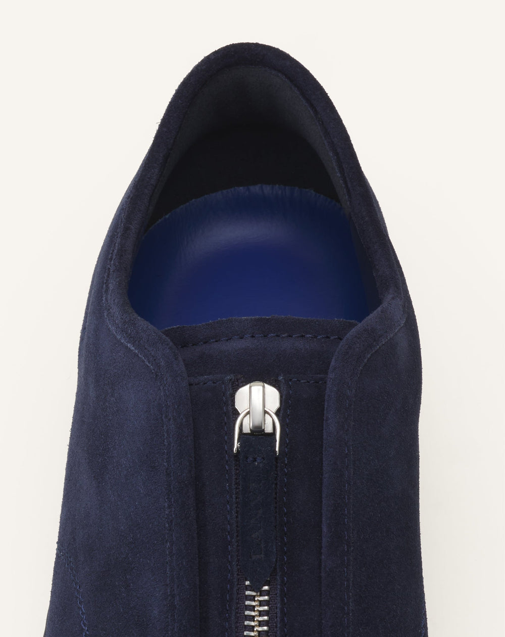 Sneakers Dbb1 Zip En Suede Blue | Lanvin Men