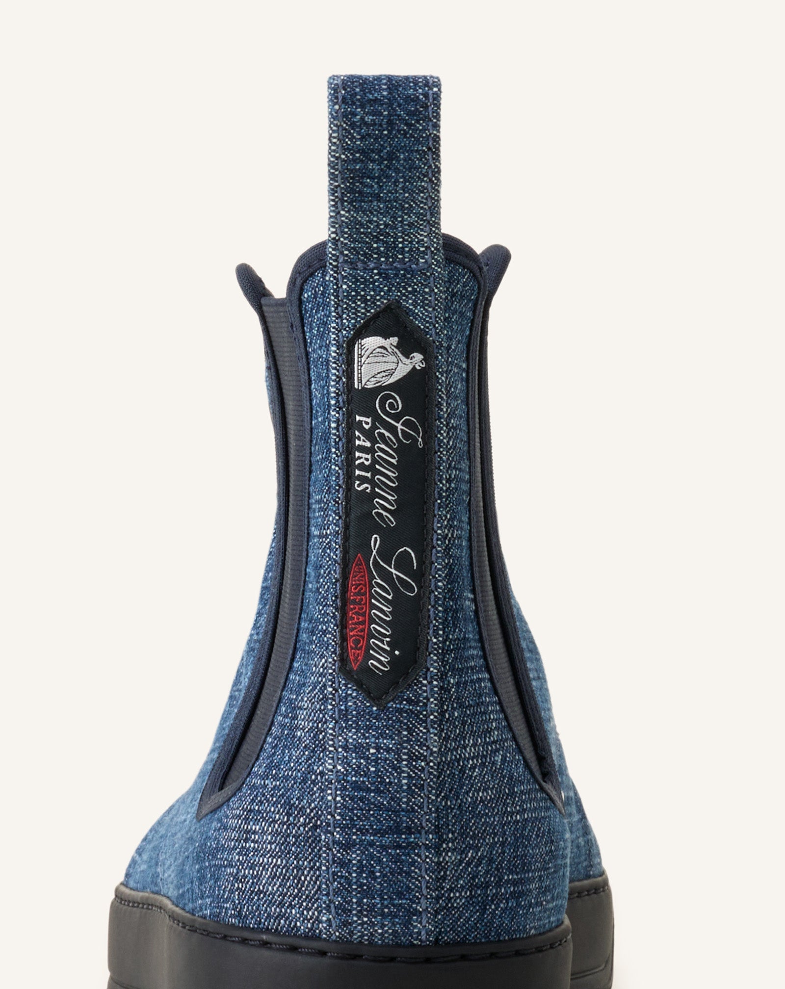 Dbb1 High Top Sneakers En Denim Blue | Lanvin Men