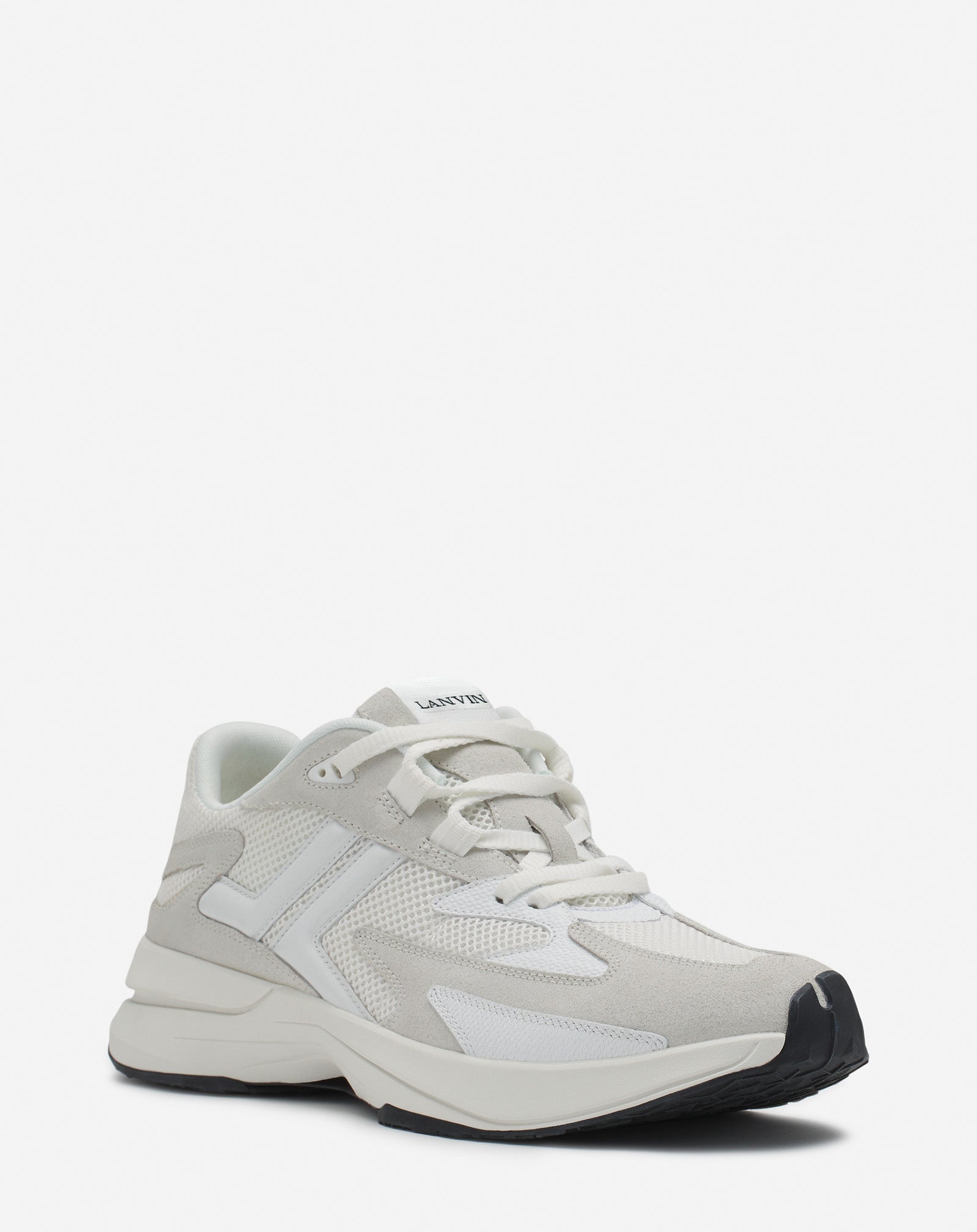 White Jla Mesh Sneakers | Lanvin Women