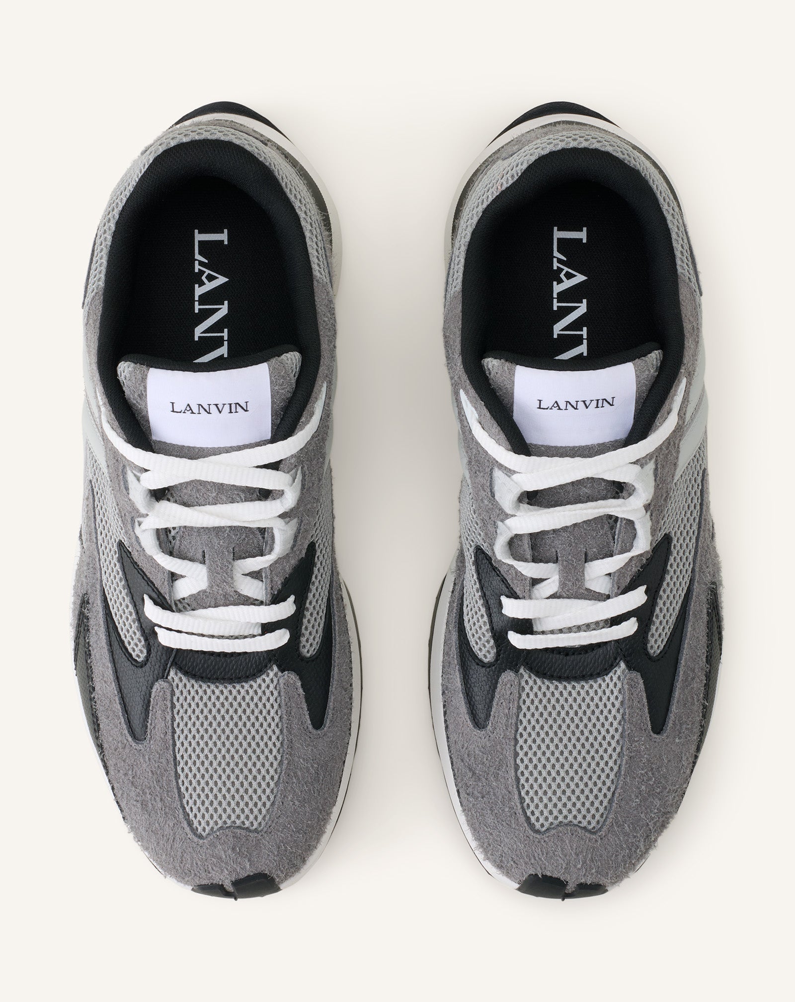 Grey Jla Mesh Sneakers | Lanvin Women