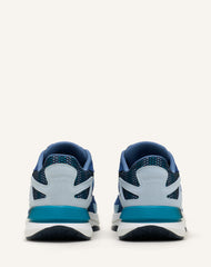 Sneakers Jla En Mesh Et Cuir Métallisé Blue | Lanvin Women