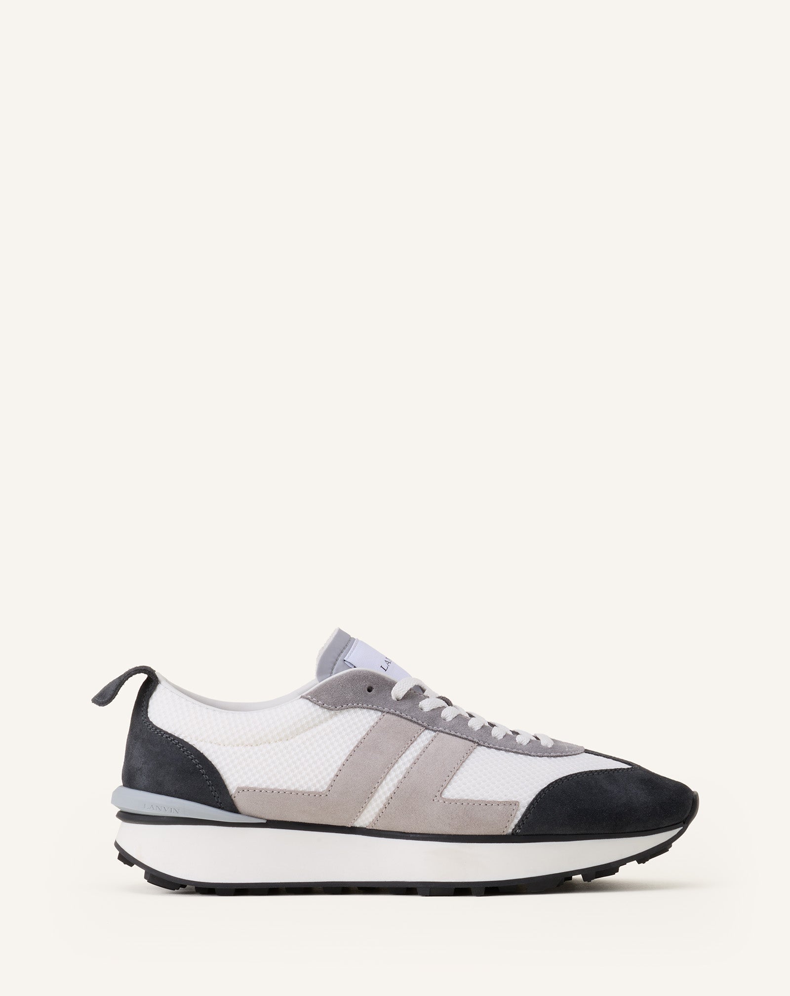 Black Bumpr Mesh Sneakers | Lanvin Women