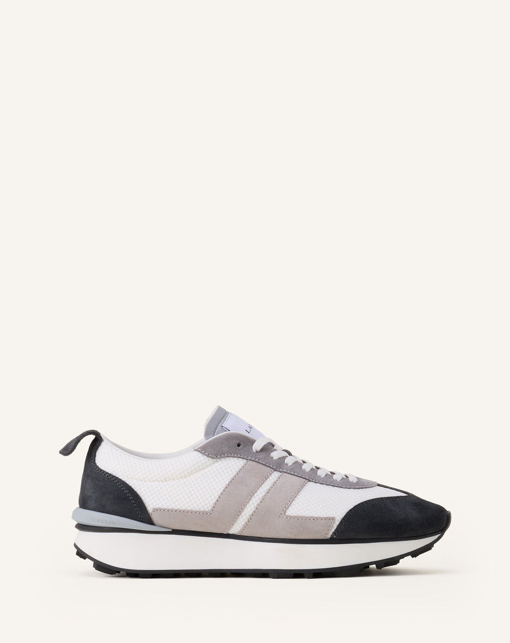 Black Bumpr Mesh Sneakers | Lanvin Women