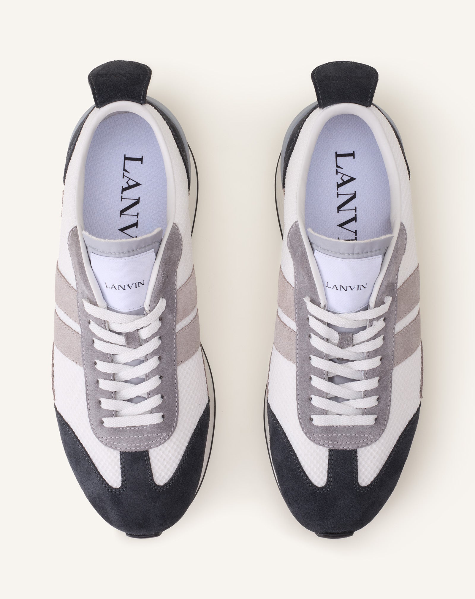 Black Bumpr Mesh Sneakers | Lanvin Women
