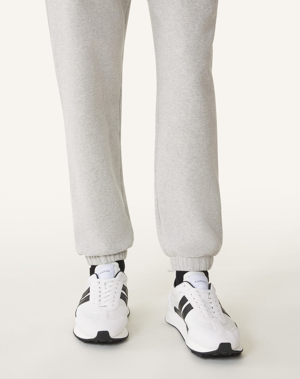 White Bumpr Nylon Sneakers | Lanvin Women