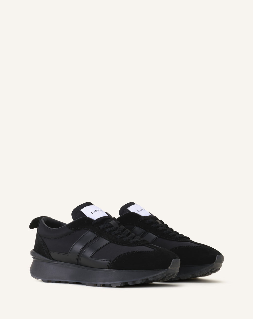 Black Bumpr Nylon Sneakers | Lanvin Women
