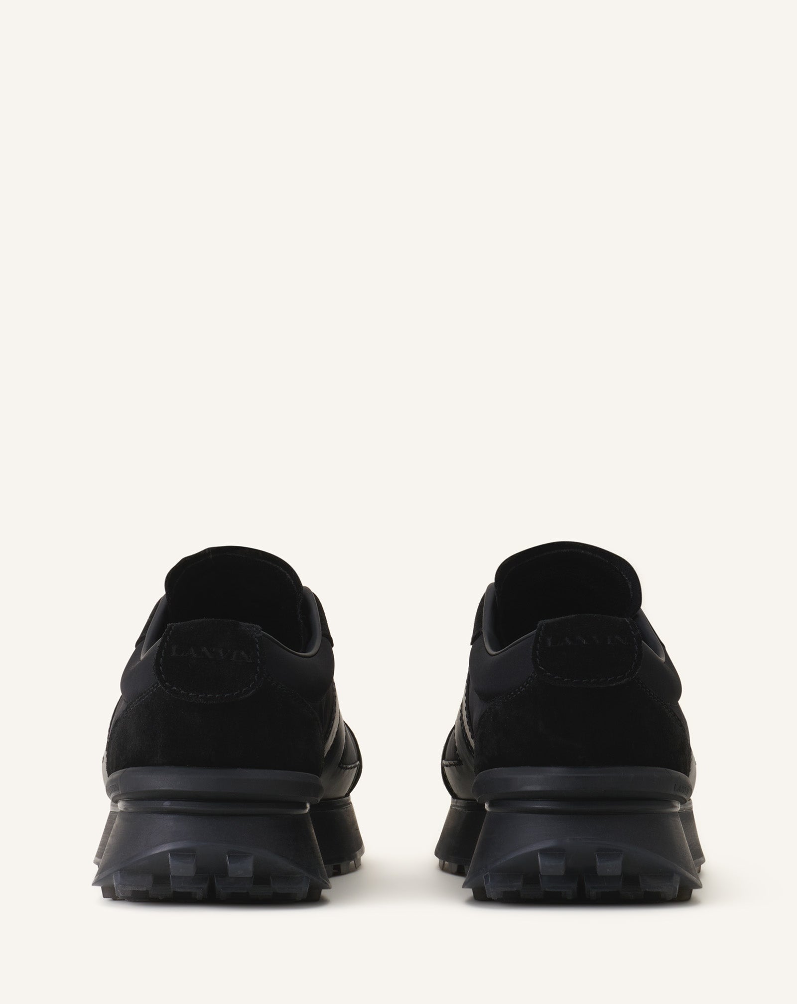 Black Bumpr Nylon Sneakers | Lanvin Women