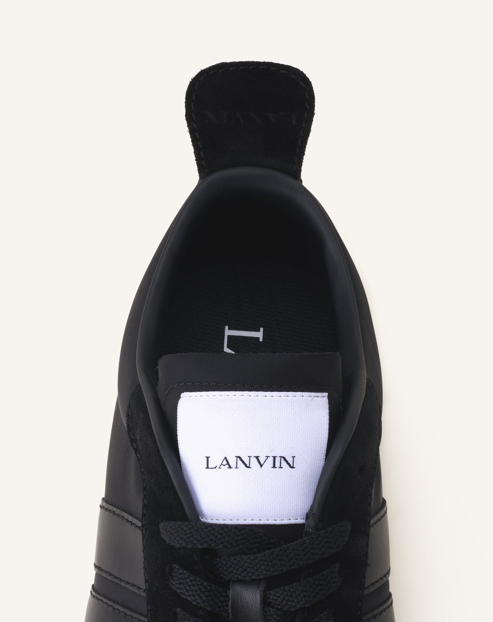 Black Bumpr Nylon Sneakers | Lanvin Women