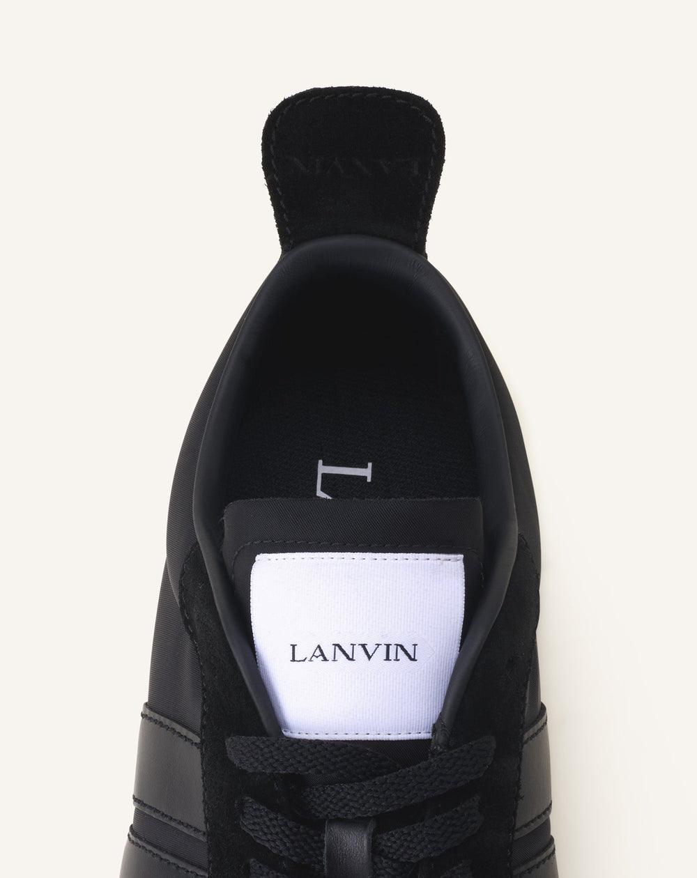 Black Bumpr Nylon Sneakers | Lanvin Women