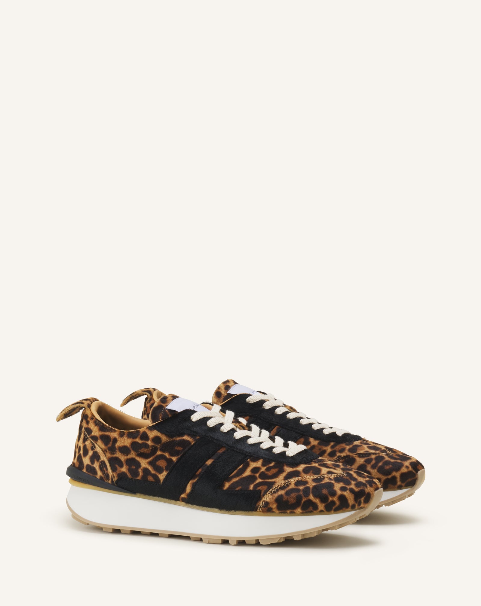 Bumpr Imprimée Leopard En Pony Beige | Lanvin Women