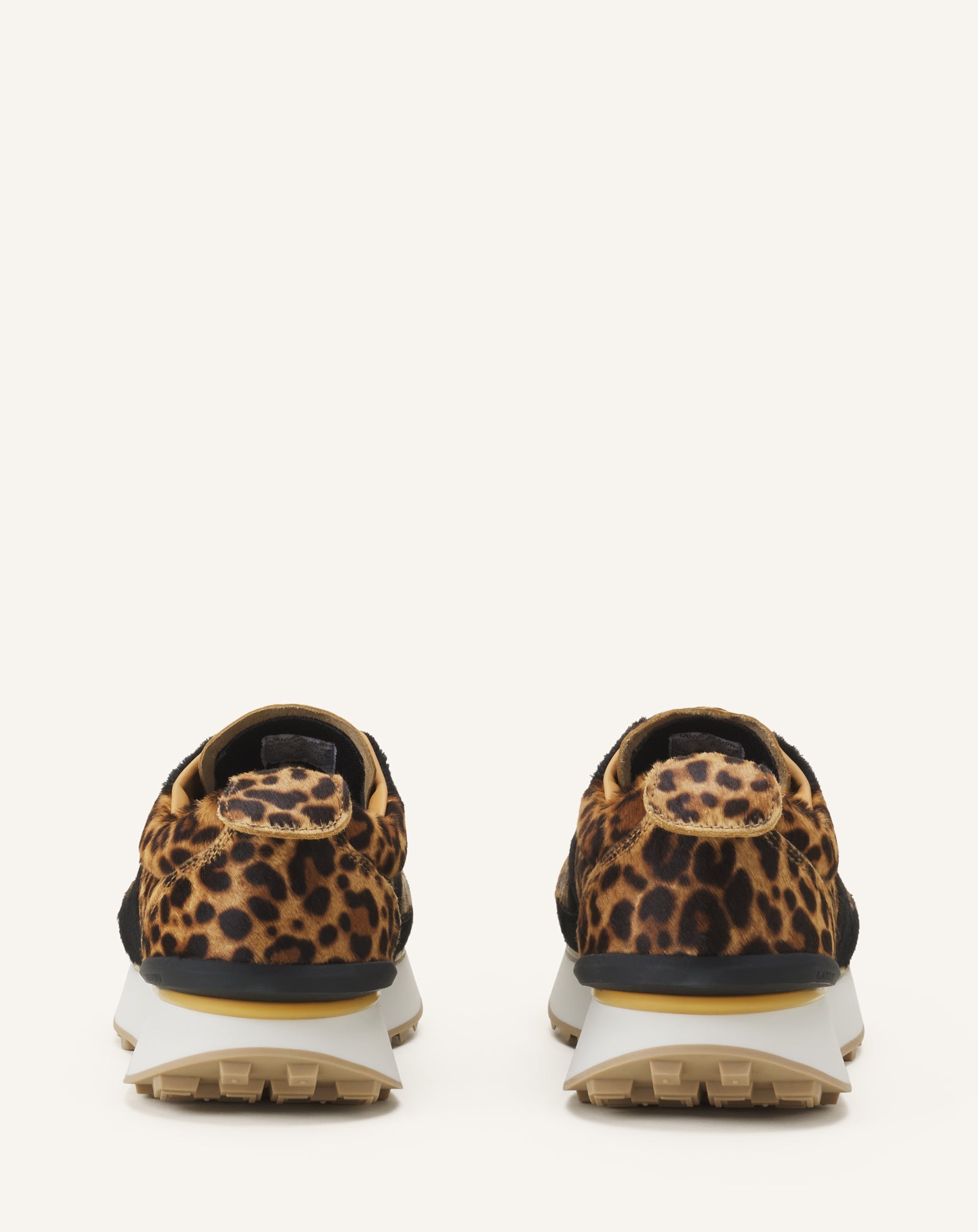 Bumpr Imprimée Leopard En Pony Beige | Lanvin Women