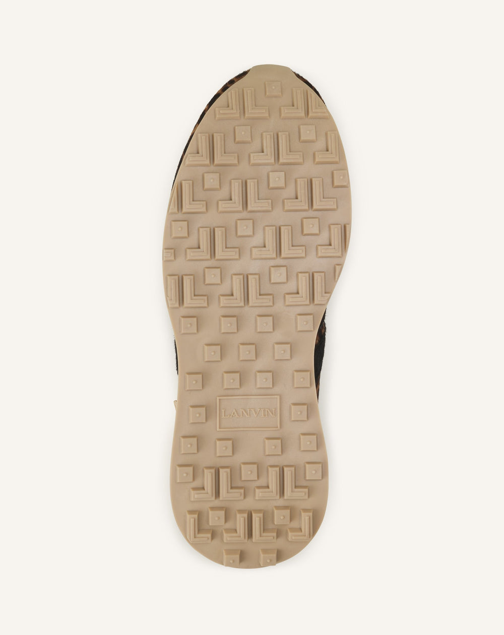 Bumpr Imprimée Leopard En Pony Beige | Lanvin Women