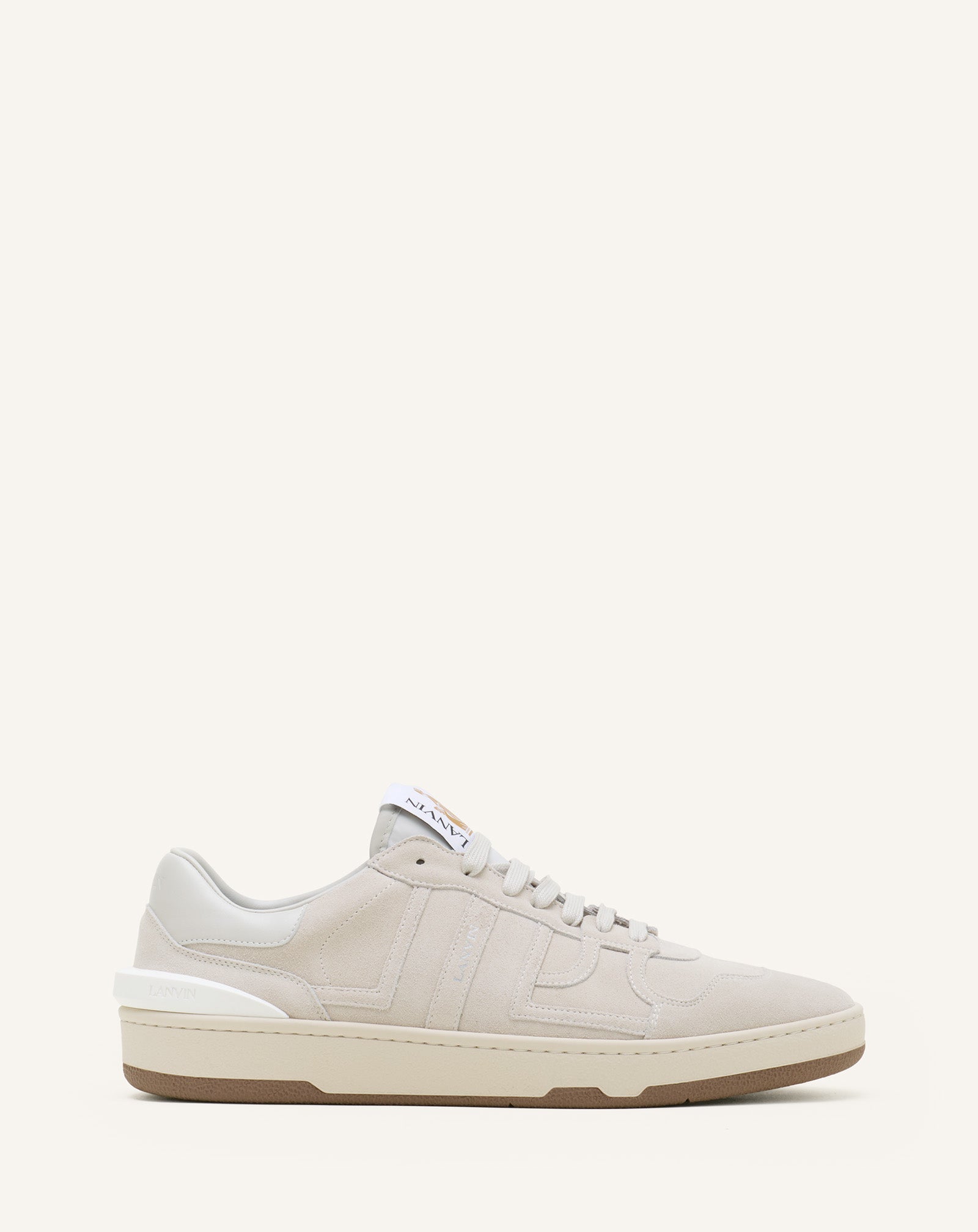 White Clay Mesh Sneakers | Lanvin Women