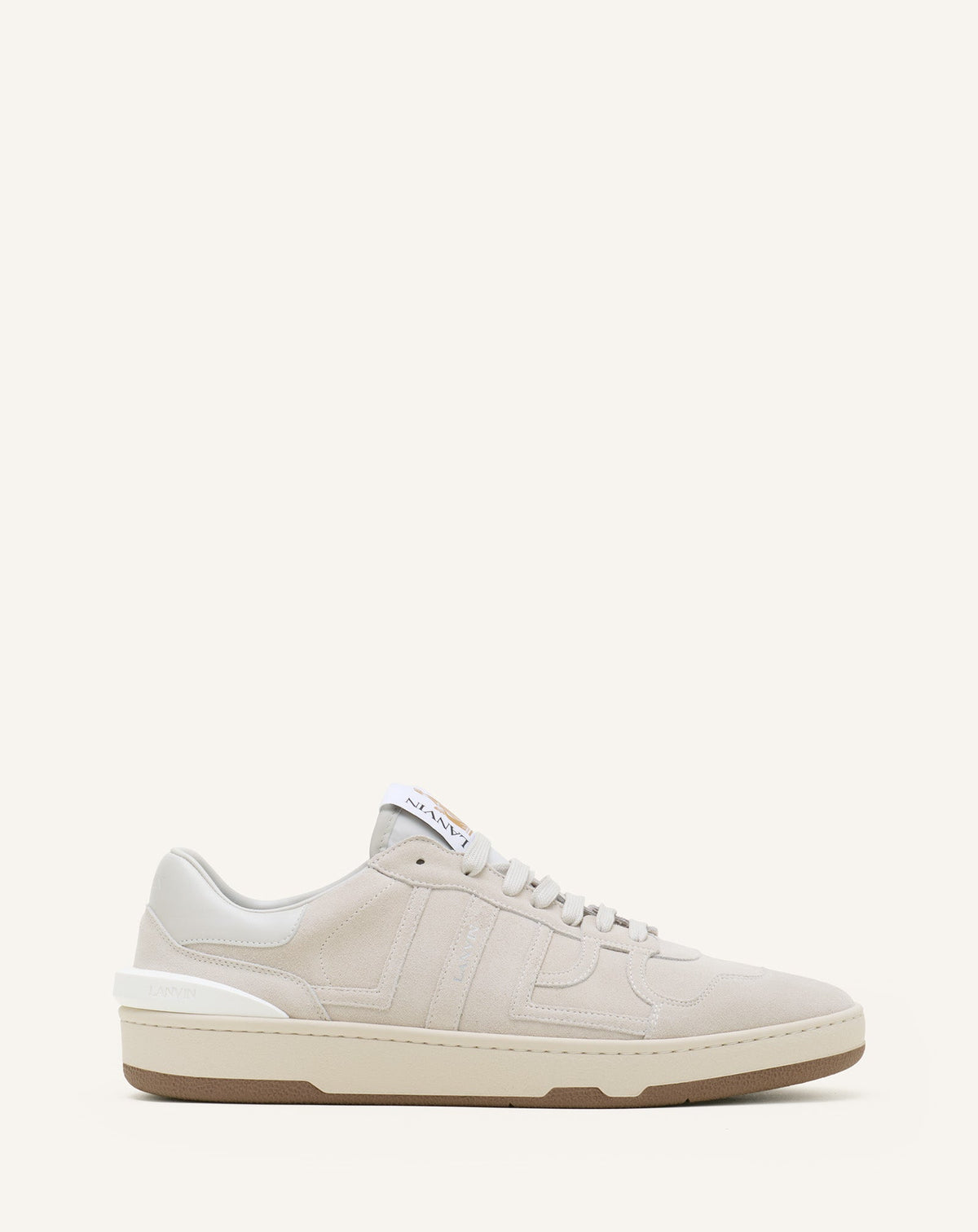 White Clay Mesh Sneakers | Lanvin Women