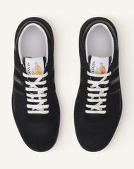 Black Clay Mesh Sneakers | Lanvin Women