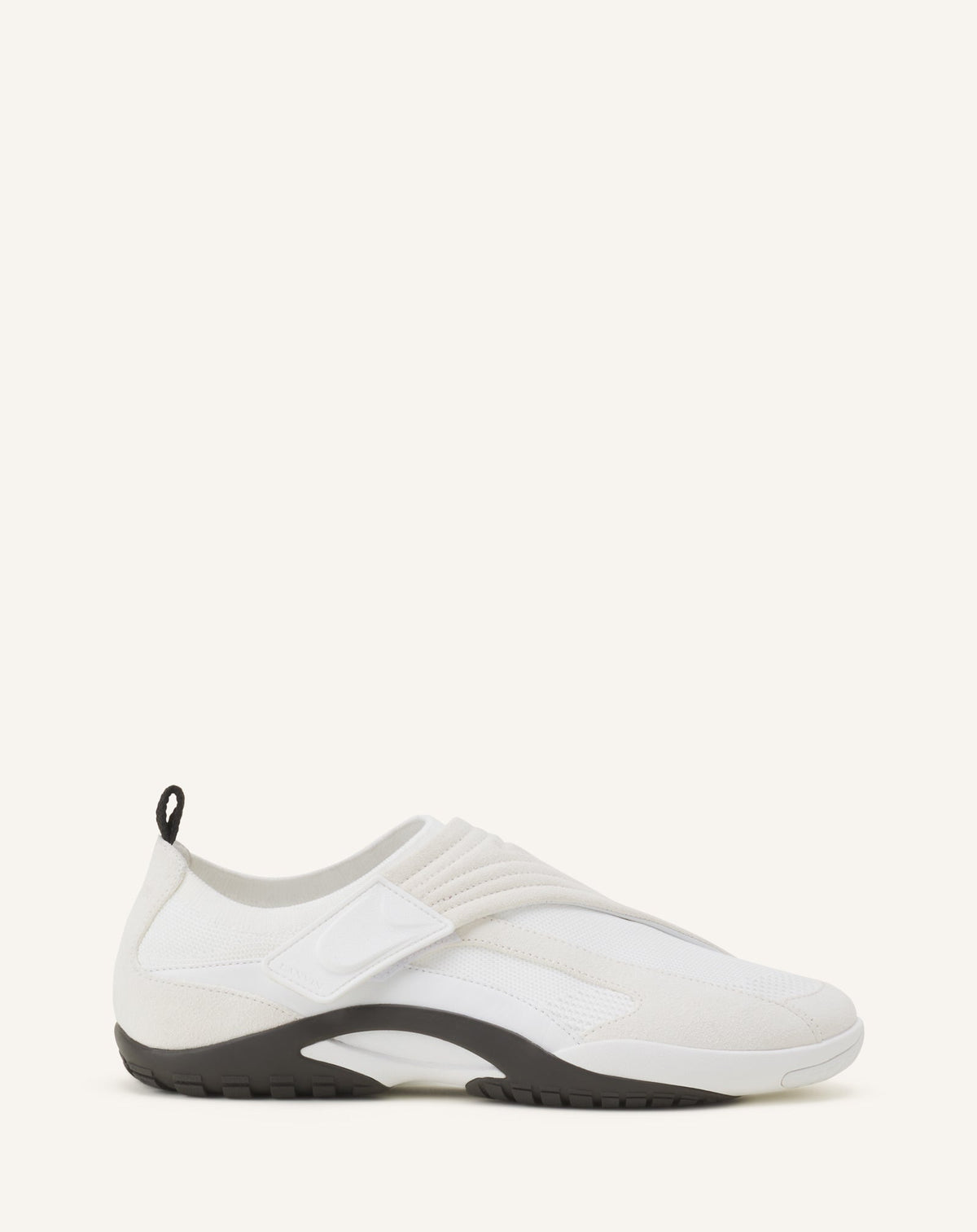 Sneaker Lnv1 En Suede Tricote White | Lanvin Women