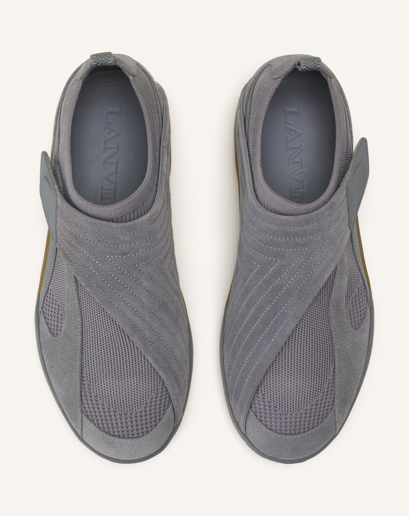 Sneaker Lnv1 En Suede Tricote | Lanvin Women