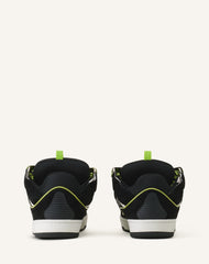 Green Curb Leather Sneakers | Lanvin Women