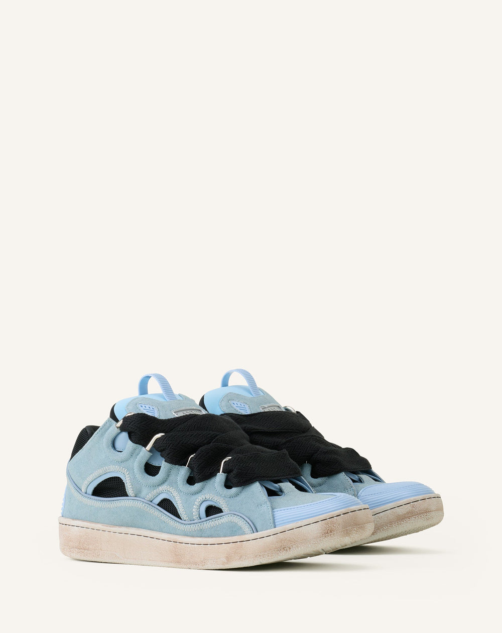 Curb Sneakers En Canvas Blue | Lanvin Women