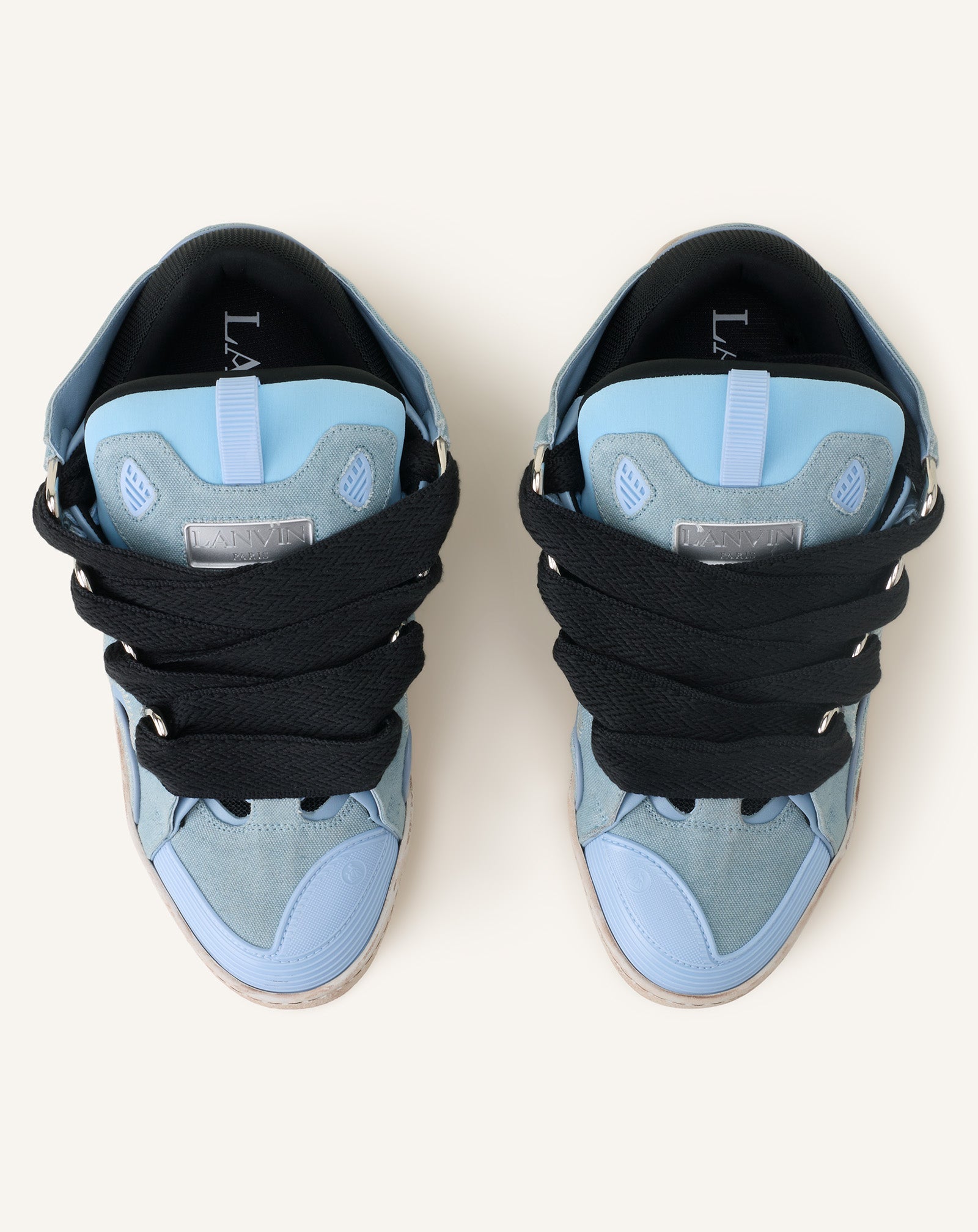Curb Sneakers En Canvas Blue | Lanvin Women