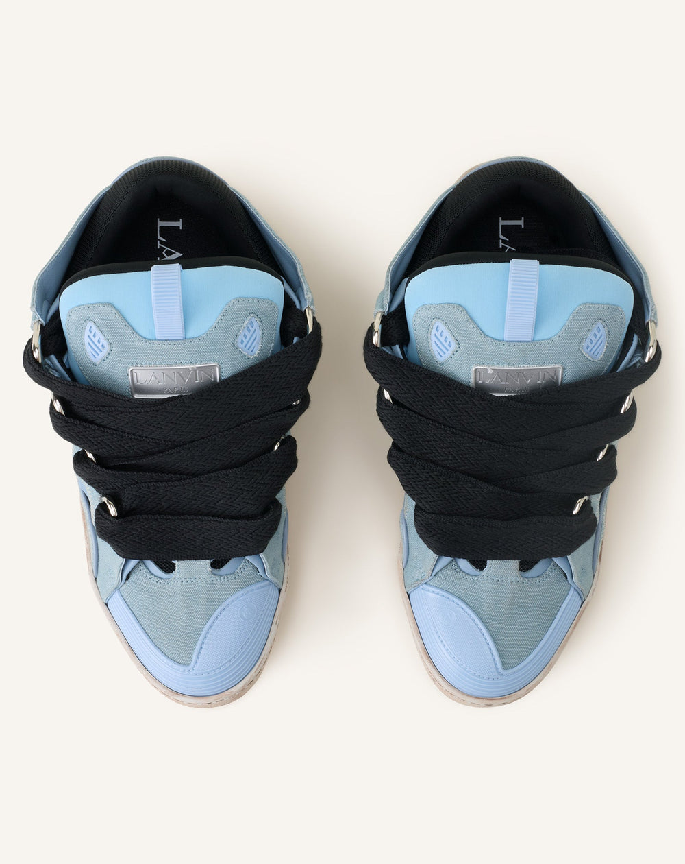 Curb Sneakers En Canvas Blue | Lanvin Women