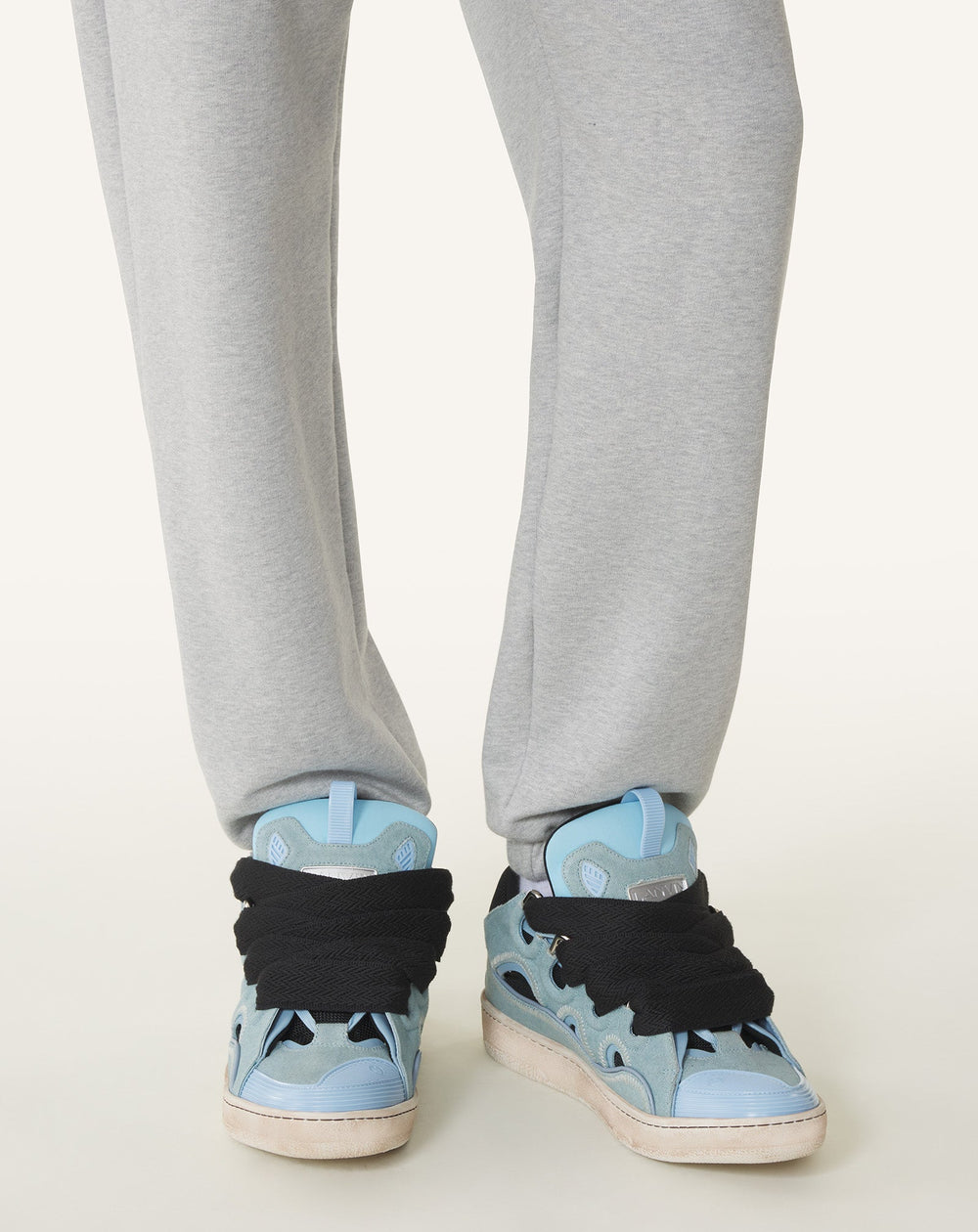 Curb Sneakers En Canvas Blue | Lanvin Women